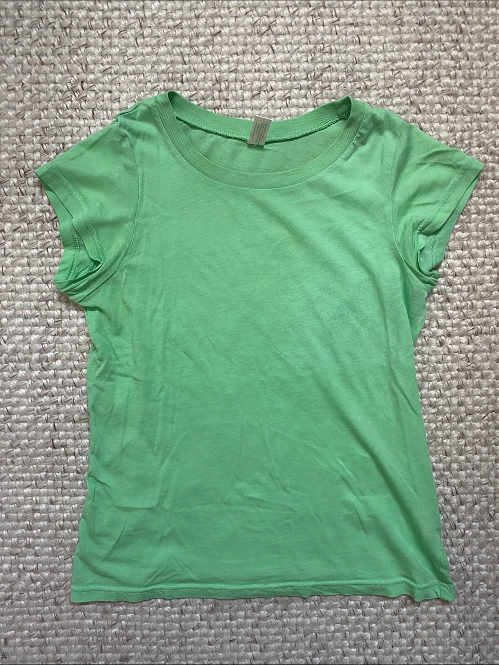 J. Crew Mint Green Short Sleeve Crewneck Tee